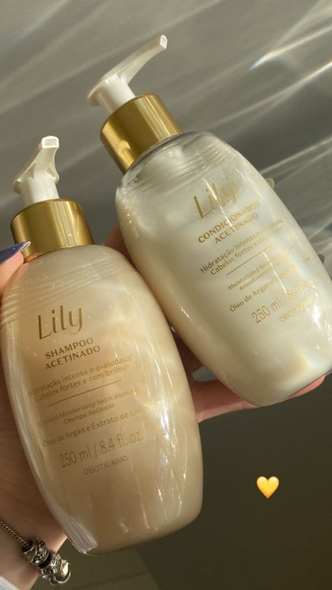 SHAMPOO E CONDICIONADOR LILY